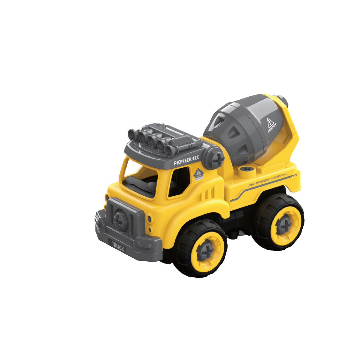 Đồ Chơi Xe Bồn Có Âm Thanh TOONYKIDS Cho Bé - Cement Mixer TN151