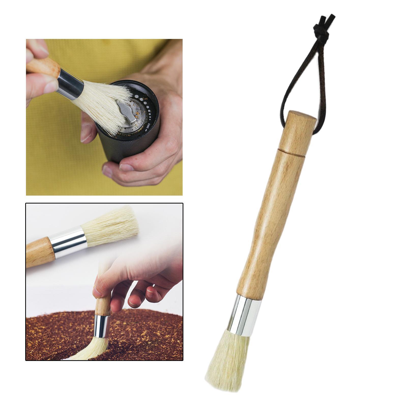 Coffee Cleaning Brush Espresso Cleaner Cleaning Tool for Home Beech
