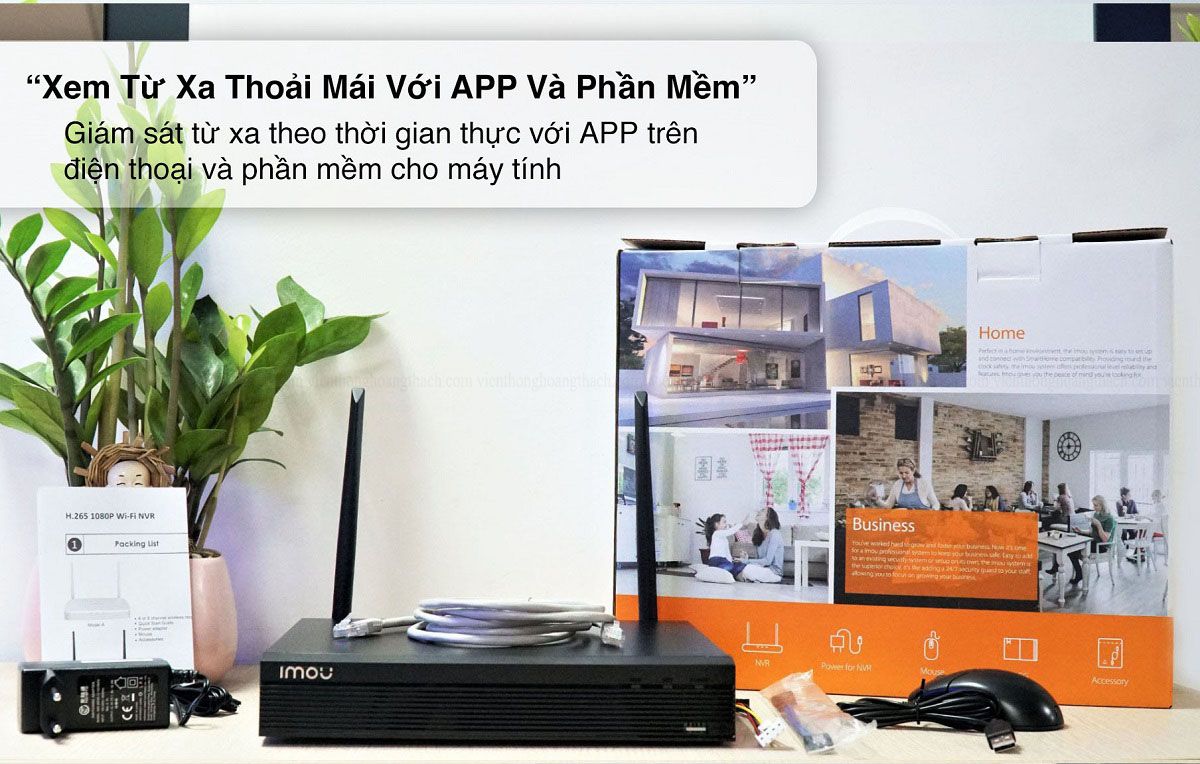 Đầu Ghi Hình 8 Kênh WIFI Camera IMOU NVR1108HS-W-S2 Hỗ trợ P2P - Hàng chính hãng