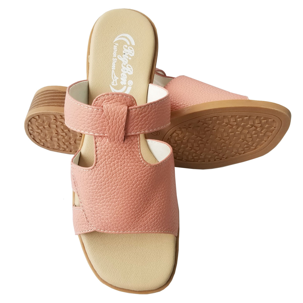 Dép Cao Gót Nữ BIGGBEN Da Bò Cao 5 Phân DCG113