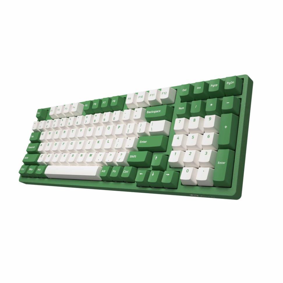 Bàn phím cơ AKKO 3098 DS Matcha Red Bean - Hàng chính hãng