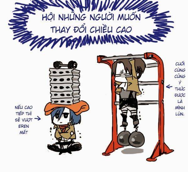 tấn công người khổng lồ - doujinshi lemi chapter 12 6