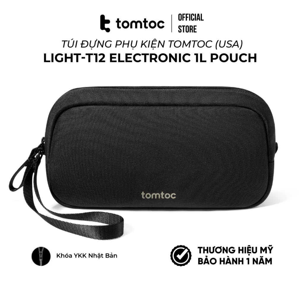 Túi Đựng Phụ Kiện Quốc Dân Tomtoc (USA) Light-T12 Electronic Accessory Pouch 1L – T12S1