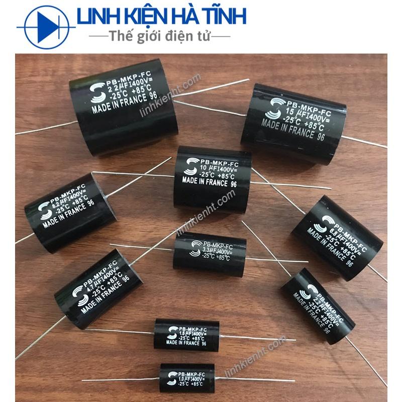 Tụ phân tần tụ loa MKP 1uf 1.5uf 2.2uf 3.3uf 4.7uf 6.8uf 8.2uf 10uf 15uf 22uf 400V SULUN LOẠI TỐT