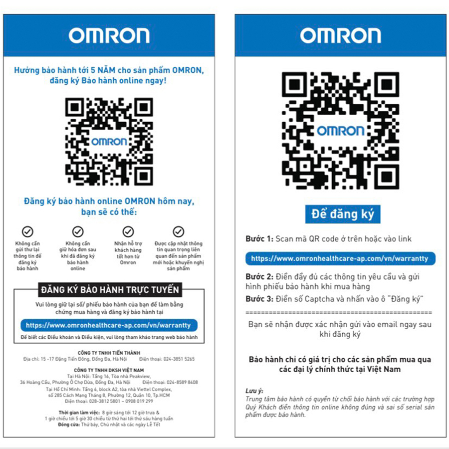 [Cảm Biến Định Vị ] Máy đo huyết áp cổ tay OMRON - HEM 6181 | Công Nghệ IntelliSense Mới - Thương Hiệu Nhật Bản - HEALTHCARE THU PHONG