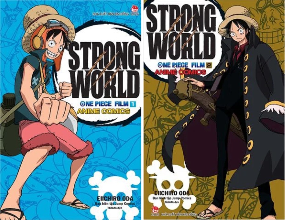 Sách - Strong world - One Piece film anime comics (combo tập 1+2)