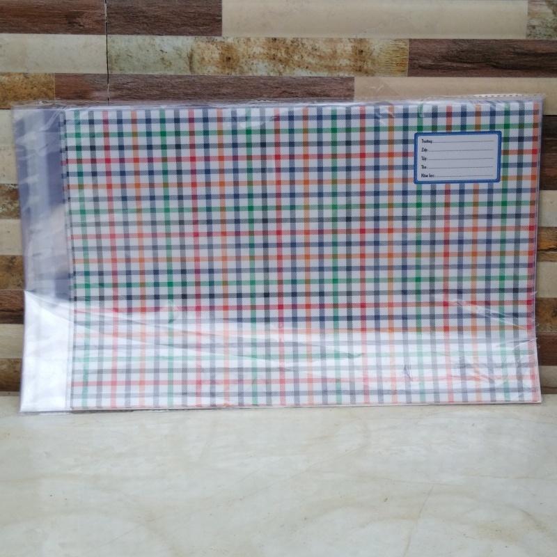 Giấy bao tập, vở + nhãn + giấy kiếng