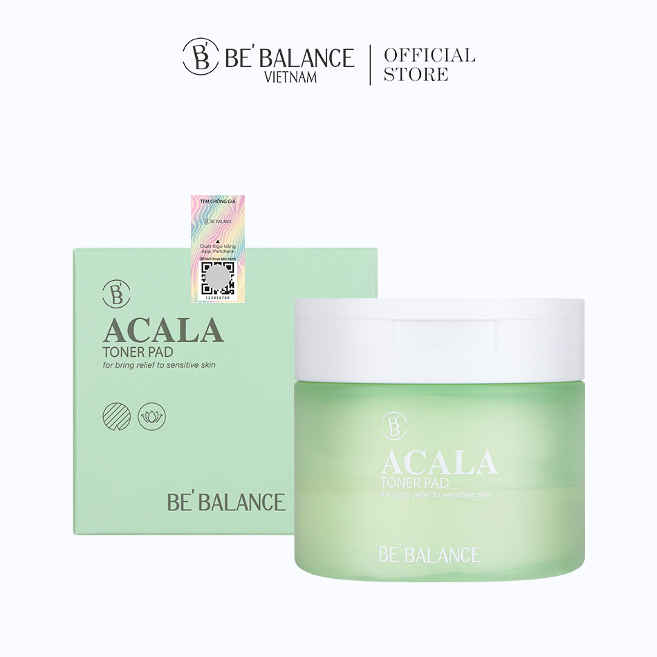 Nước cân bằng da BEBALANCE Acala Toner Pad 150ml