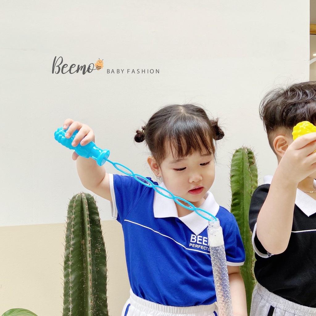 Bộ Thể Thao Beemo Có Cổ Polo Unisex Thun Cotton Mềm Mại