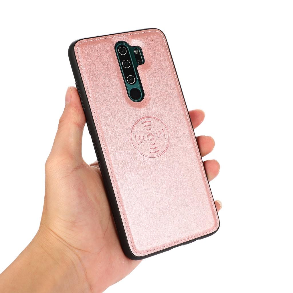 Ốp điện thoại TPU da hai trong một cho Xiaomi Redmi Note 8 Pro Redmi Note 9 Pro Max Redmi Note 9S Redmi 9C Redmi 9A