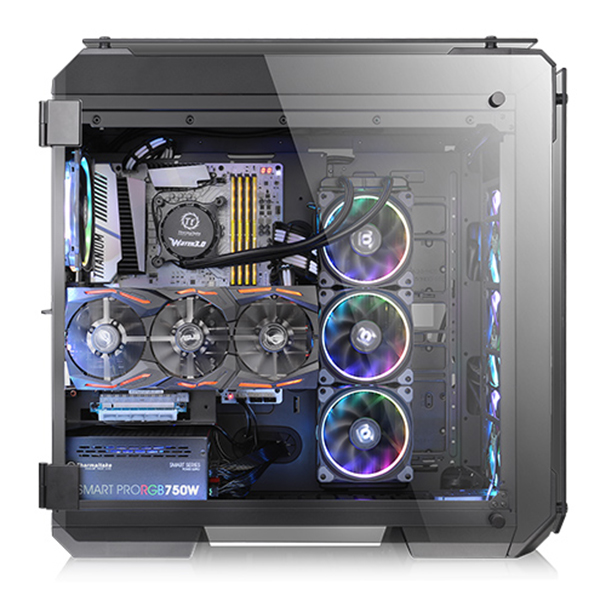 Vỏ Case Máy Tính Thermaltake View 71 Tempered Glass RGB Edition CA-1I7-00F1WN-01 E-ATX - Hàng Chính Hãng