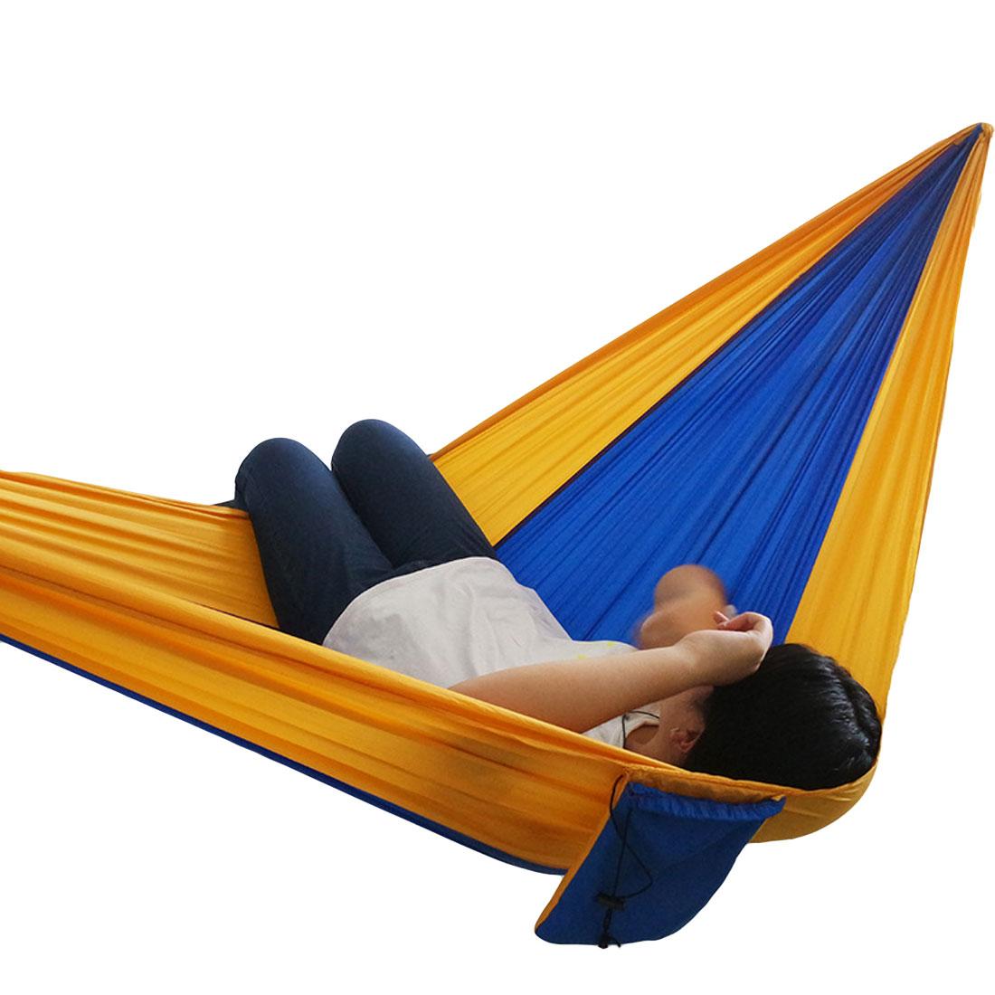 Võng Đa Màu Sắc 2 Người Võng Dù Di Động Cắm Trại Sinh Tồn Vườn Săn Bắn Giải Trí Hamac Du Lịch Đôi Người