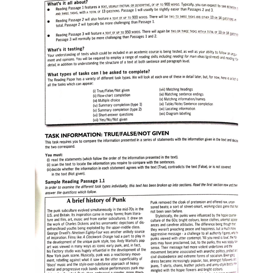 Sách IELTS Reading &amp; Vocabulary