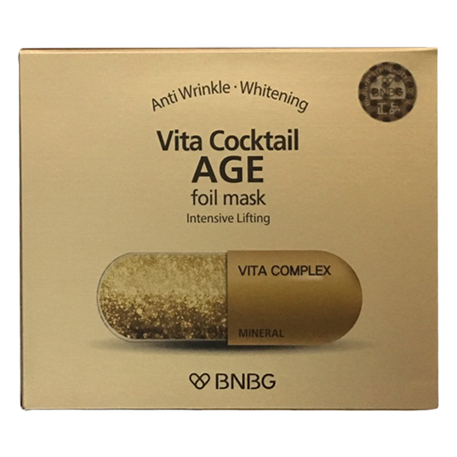 Combo 10 Miếng Mặt Nạ Banobagi Vita Cocktail Age Foil (30ml / Miếng)