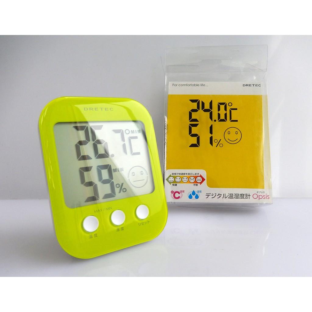 đồng hồ đo nhiệt độ, độ âm phòng Dretec O-230