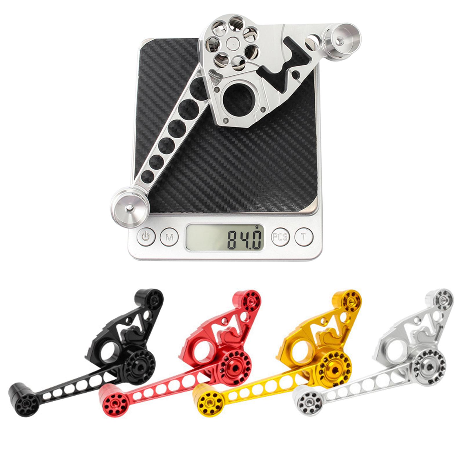 Folding Bike Chain Guide Single-Disc 2/6 Speed Chain Tensioner Bracket Fit for Brompton