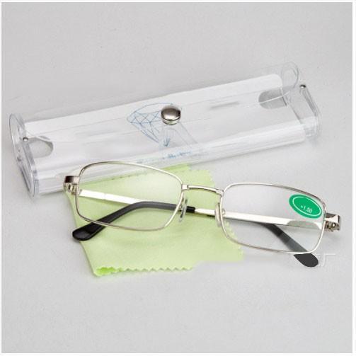 Kính lão thị viễn thị cho người trung niên 08KV có độ cực sáng rõ tròng Thủy tinh màu vàng gold