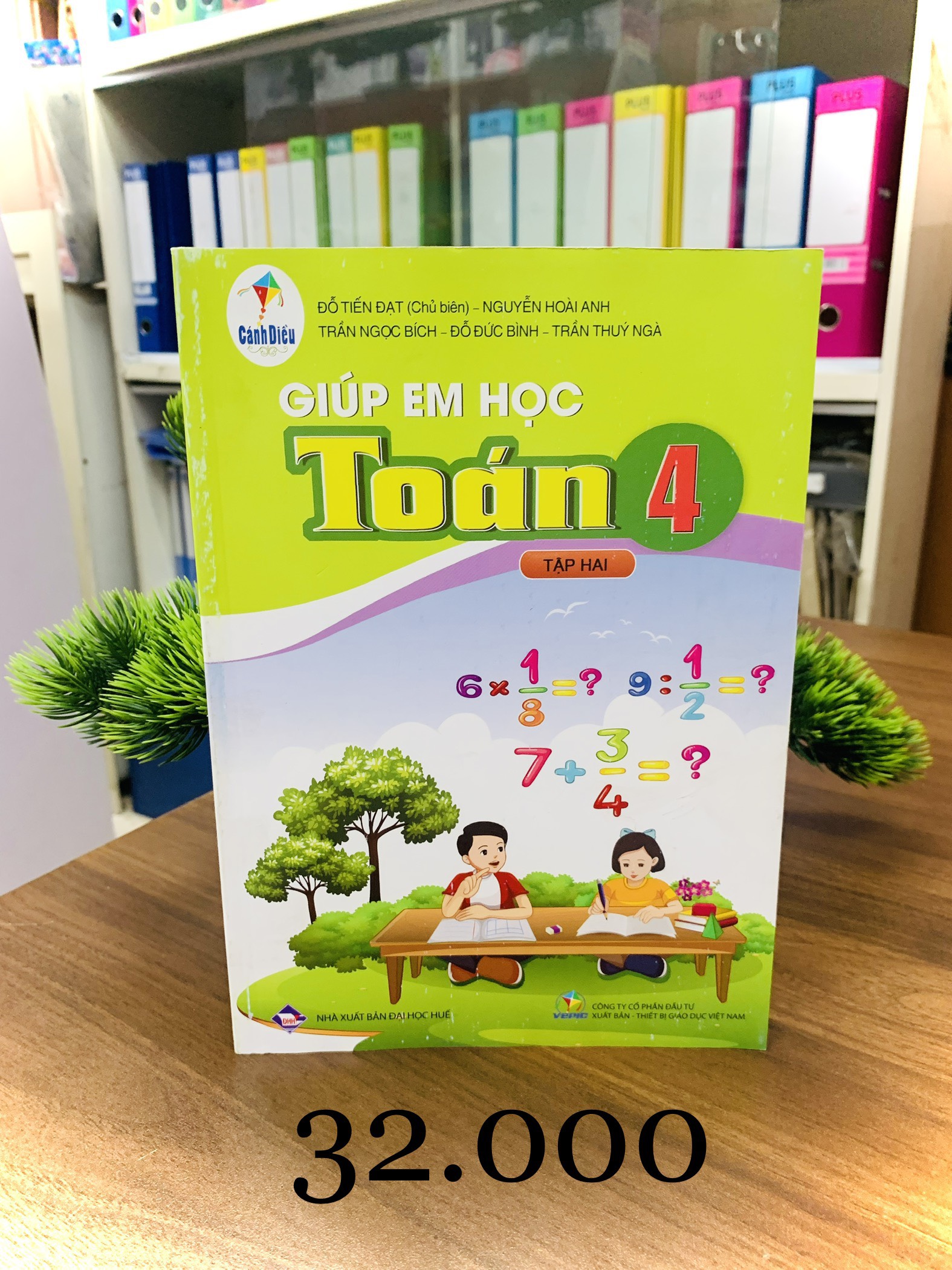 Sách - Combo Giúp em học toán 4 - tập 1 + 2