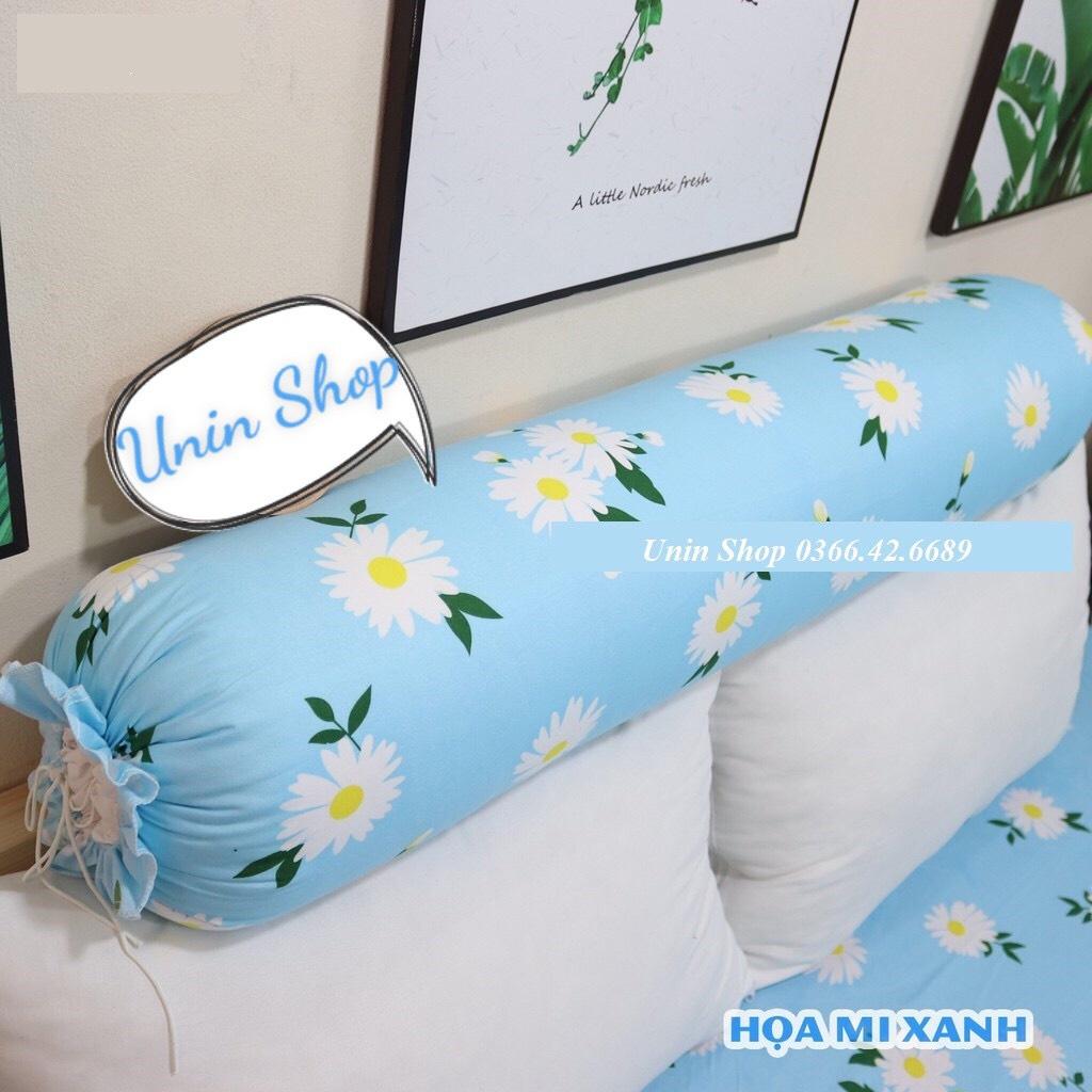 (Siêu giảm giá) Áo gối ôm, vỏ gối ôm loại to mẫu Răng Sói bao gối dài poly cotton 30x100cm loại đẹp