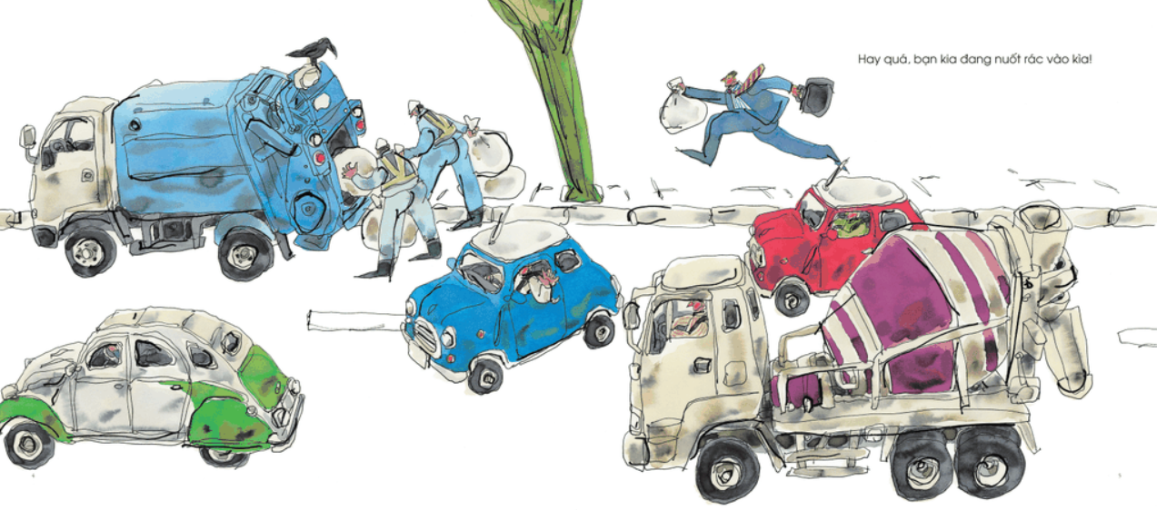 Ehon - Aka-Kun Dạo Phố