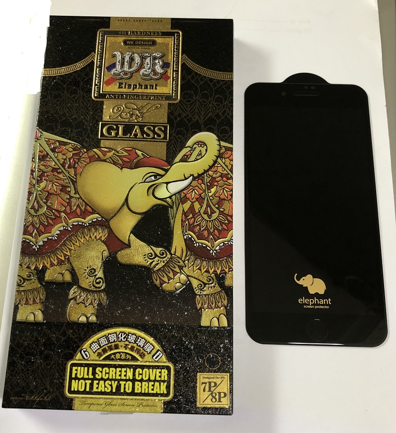 Kính Cường Lực Chống Nhìn Trộm WK Elephant Đủ Mã Dành Cho Iphone - Siêu Cường Lực Cực Bền Full Hộp