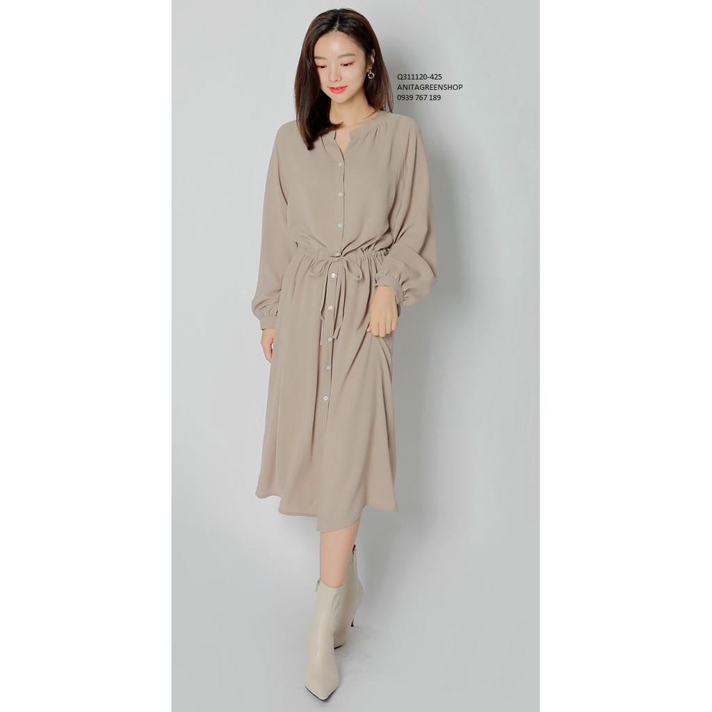 Q311120 ĐẦM SUÔNG BO THUN EO