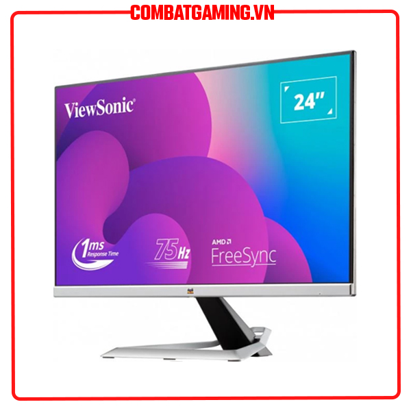 Màn Hình Máy Tính ViewSonic VX2481-MH 24&quot;/ IPS/ FullHD / 1ms/ FreeSync - Hàng Chính Hãng