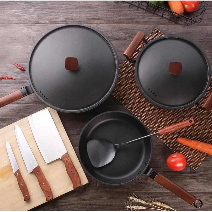 BỘ NỒI CHẢO IRIS NHẬT BẢN CAO CẤP - COOKING SET