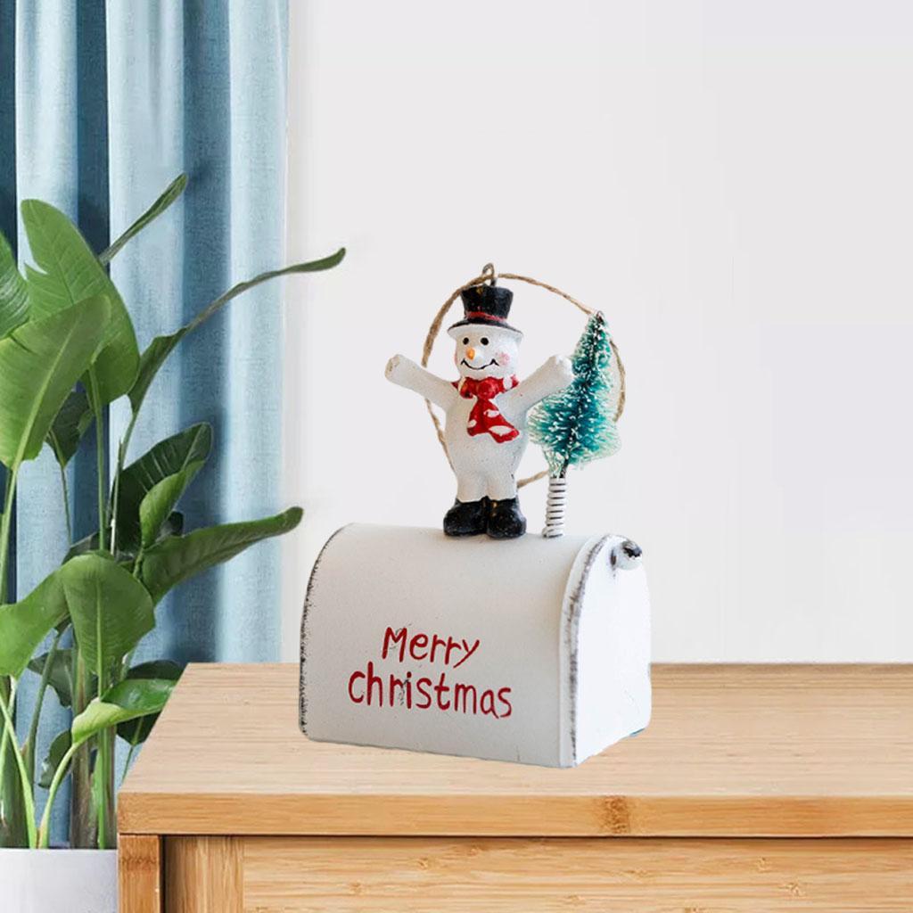 Christmas Mailbox Pendants Christmas Tree Decorations Home Decor Gifts