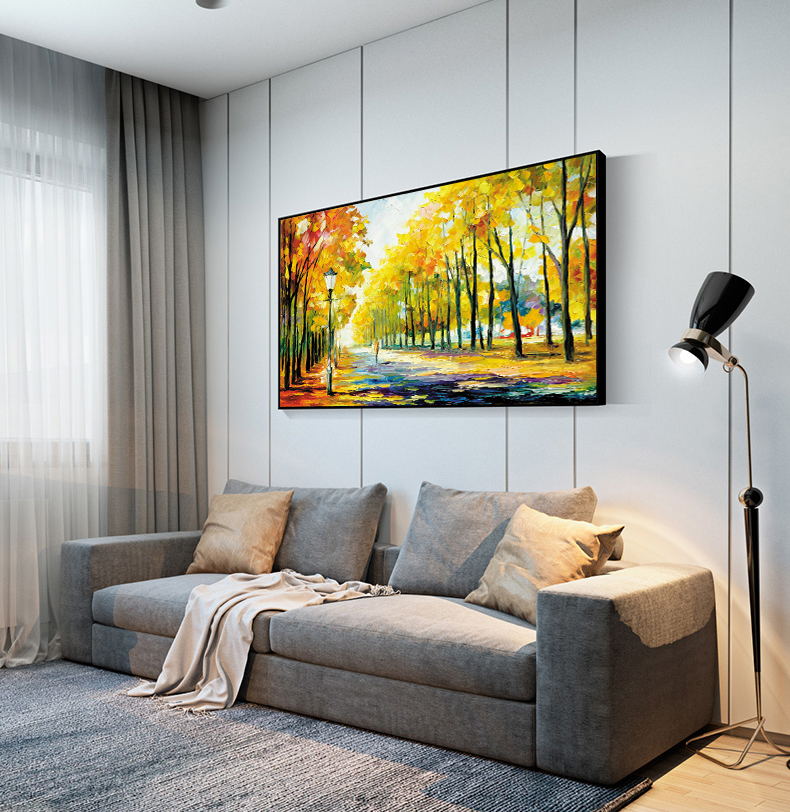 Tranh cao cấp Con đường thơ mộng Model: AZ1-0233