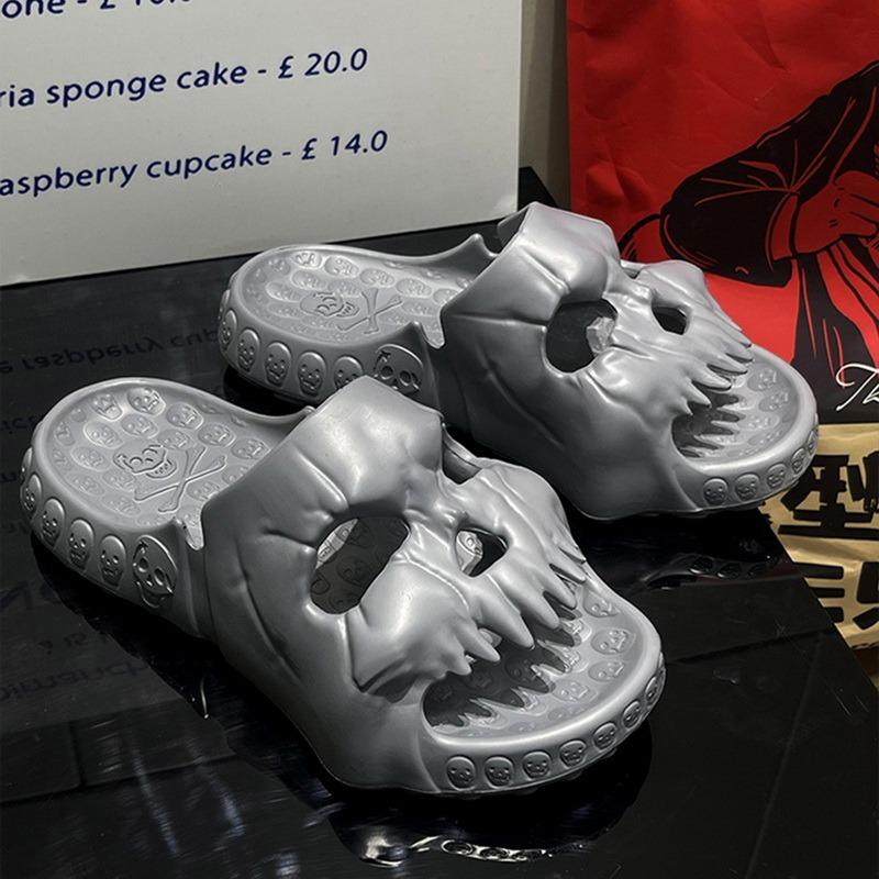 2023 Mùa hè Mùa hè được cá nhân hóa Skull Desid Color: B-Orange Shoe Size: 36-37
