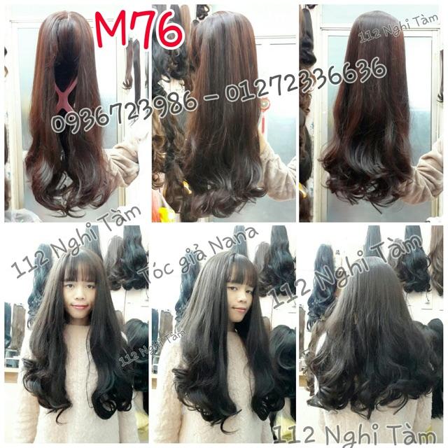 Tóc nguyên đầu xoăn đủ dáng đủ mầu
