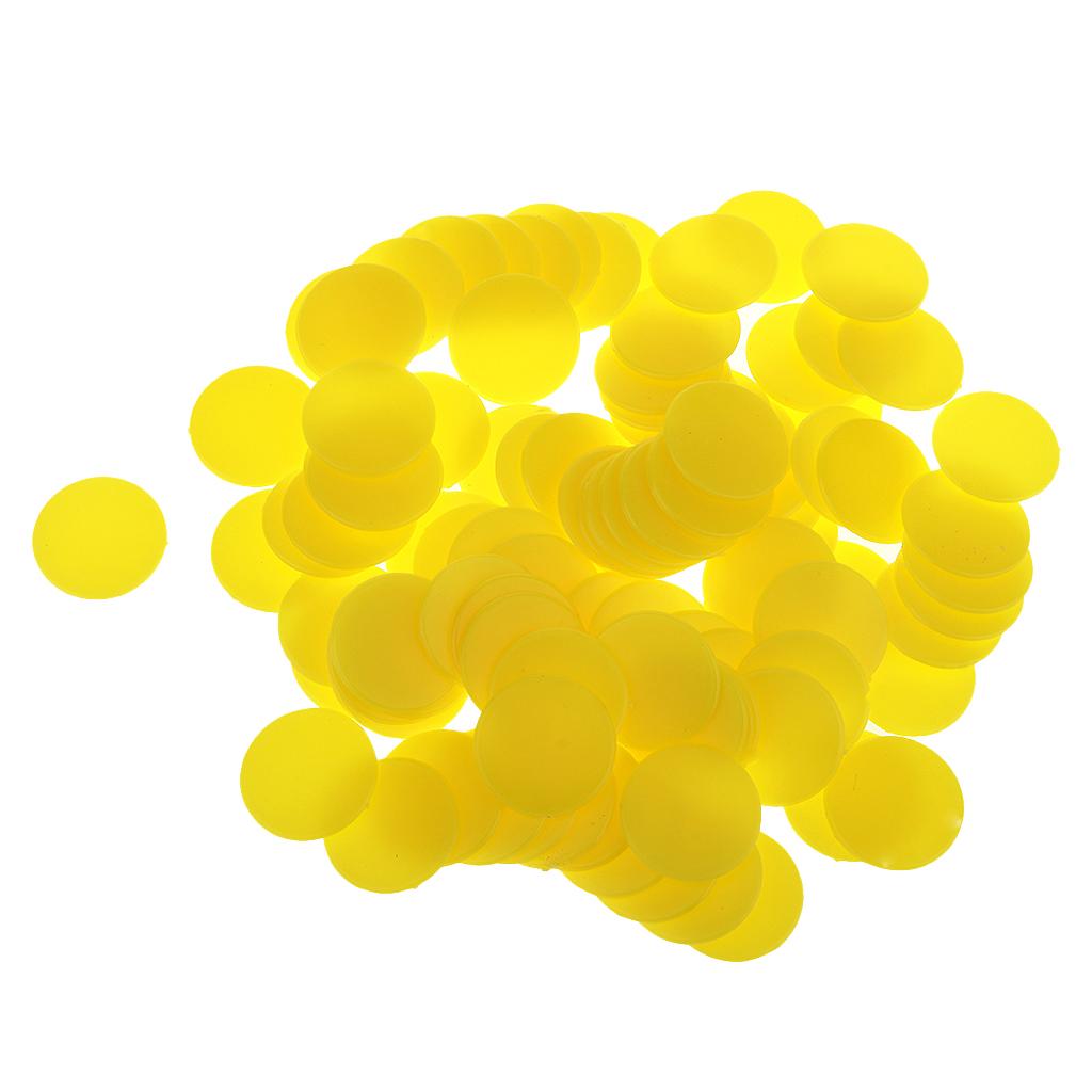 200X18 Mm Nhựa Quầy Board Game Tiddly Winks Trợ Giảng Vàng Xanh Dương