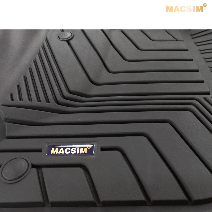 Thảm lót sàn xe ô tô Land Cruiser 2010-2019 Nhãn hiệu Macsim chất liệu nhựa TPE đúc khuôn cao cấp