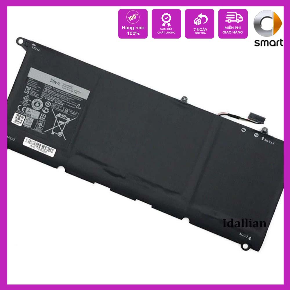 Pin cho Laptop Dell XPS 13 9343 9350 RWT1R 0DRRP JHXPY 90V7W P54G P54G001 56Wh - Pin Zin - Hàng Chính Hãng