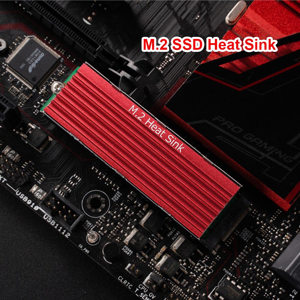 M.2 SSD NVMe Tản Nhiệt M2 2280 SSD Tản Nhiệt Nhôm Tản Nhiệt Với Tấm Tản Nhiệt Cho Máy Tính Để Bàn M2 NVMe SATA SSD 2280