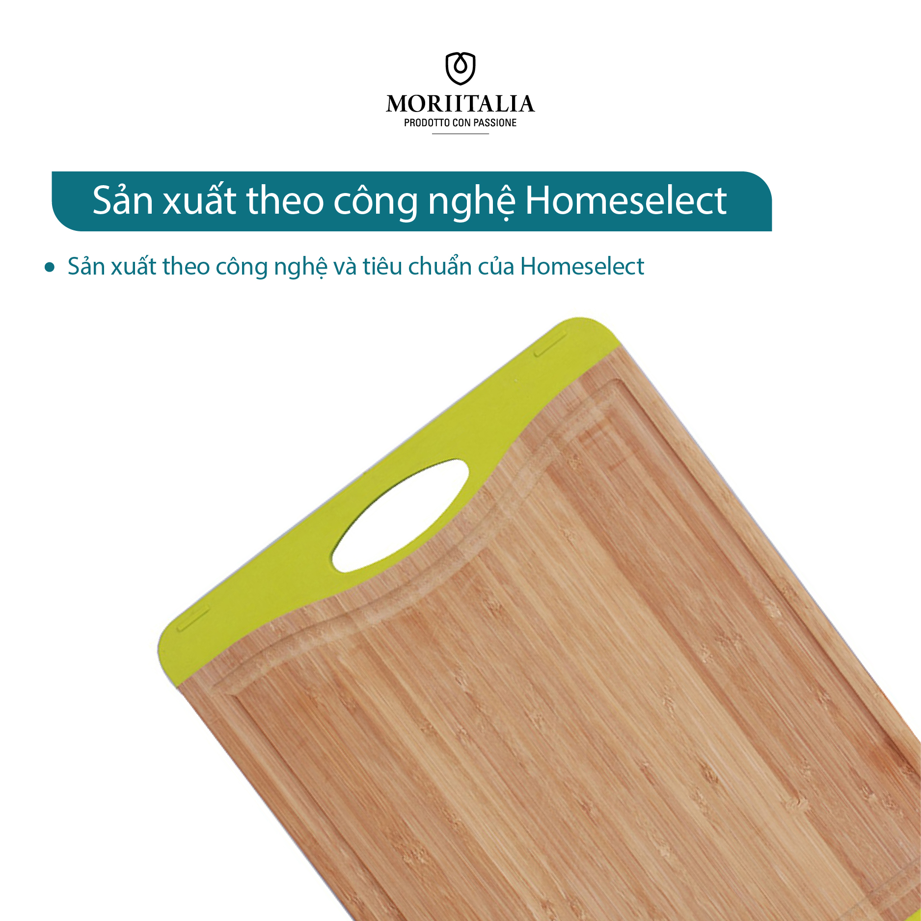 Thớt Tre Nhựa Home Select FY00001-P - Xanh Lá