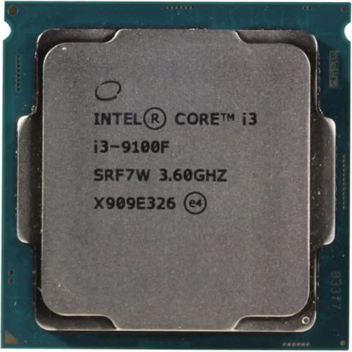 Bộ Vi xử lý CPU INTEL CORE I3 9100F Mã SRF7W  (3.60GHZ, 6M) New,Tray, Chính Hãng, Chạy trên Main H110