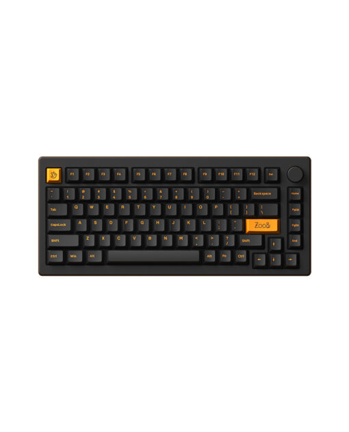 Bàn phím cơ AKKO MOD007 PC Orange on Black - Hàng Chính Hãng