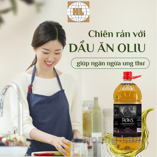 Dầu Olive Pomace PONS 5L - Tây Ban Nha (chai nhựa-chuyên dùng cho nấu nướng)