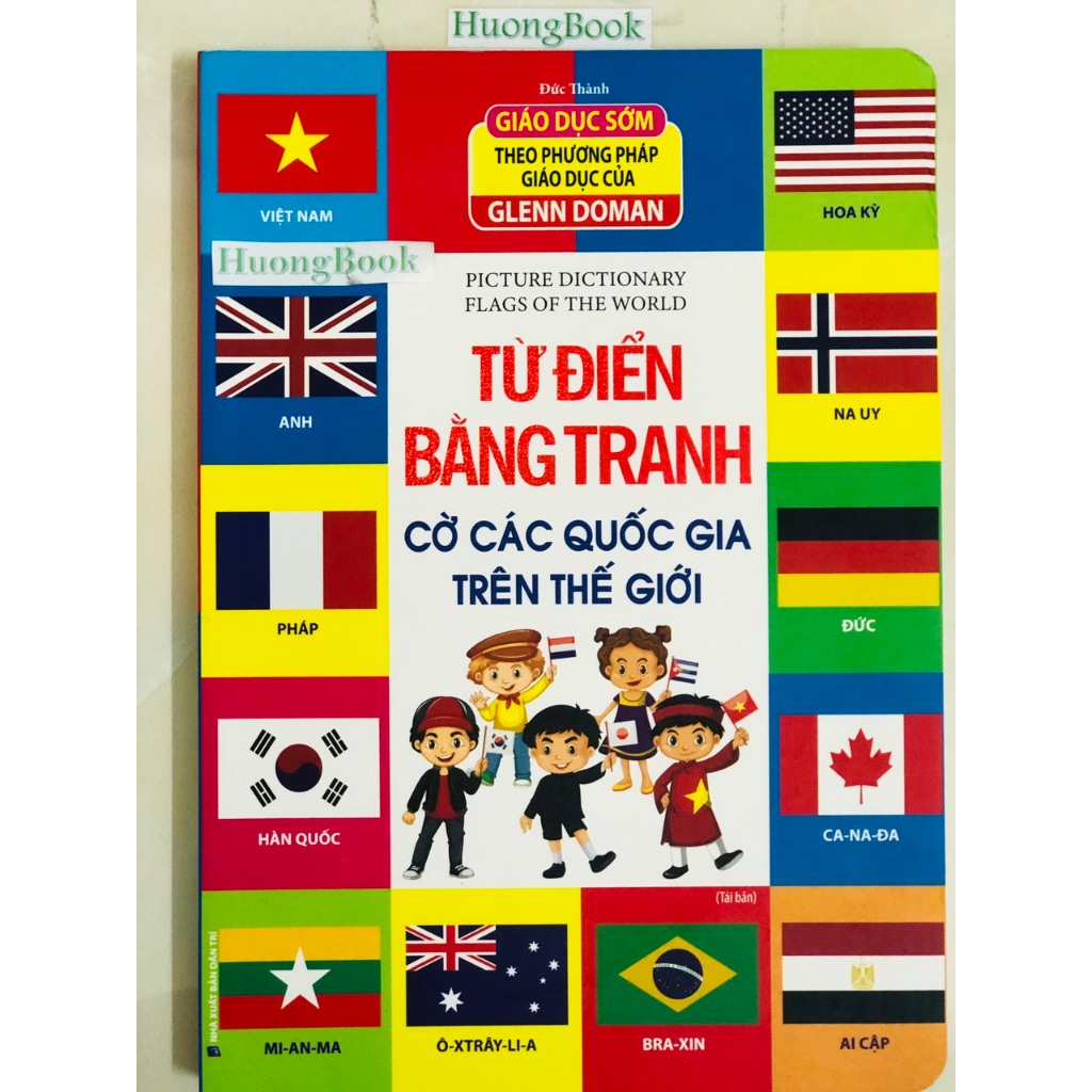Sách - Từ điển bằng tranh - Cờ các quốc gia trên thế giới - MT
