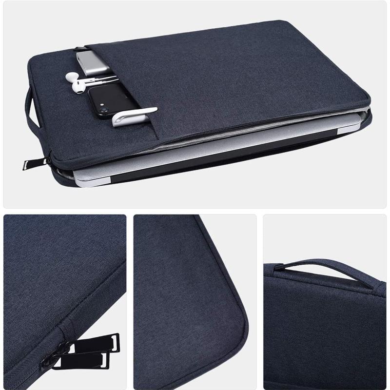 Túi Đựng Laptop Có Tay Cầm Tiện Lợi 360 ° Bảo Vệ Laptop Túi Chống Nước Máy Tính Xách Tay 13-15.6 Inch