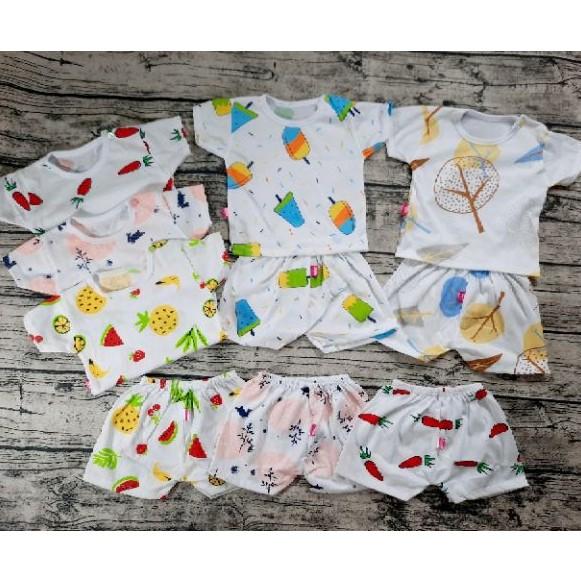 Bộ cotton cho bé từ 0-15 tháng