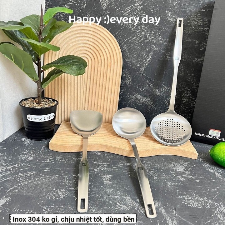 Bộ Dụng Cụ Nấu Ăn Inox Hàng Đức Cao Cấp