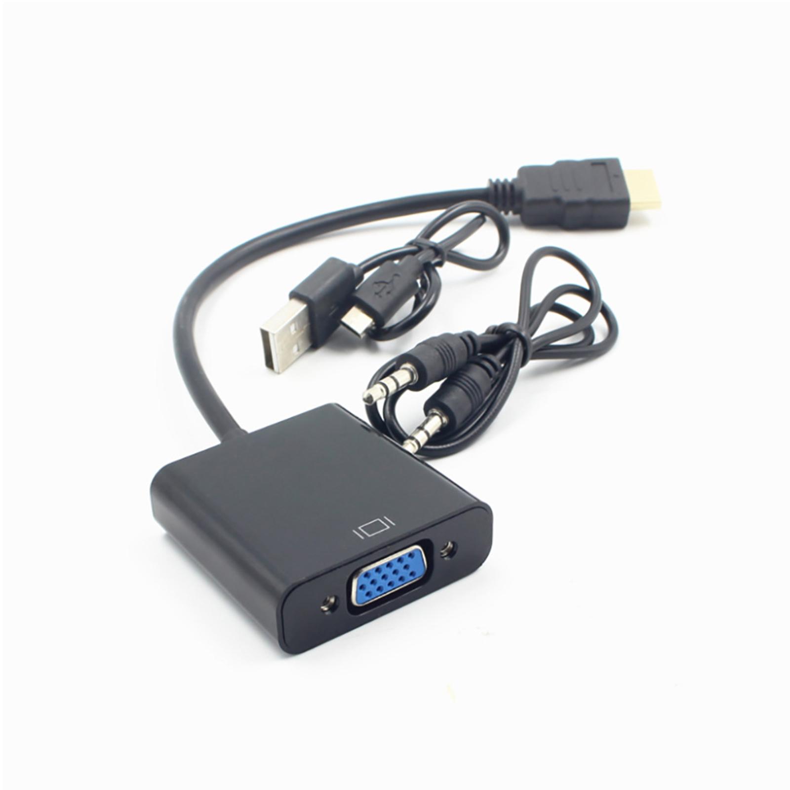 HDMI-VGA Cable Adapter Converter Video Adapter for Computer Tablets