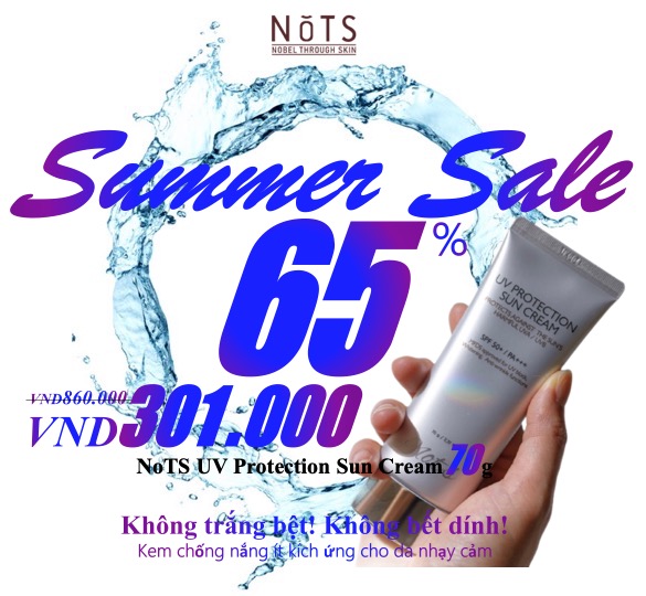 KEM CHỐNG NẮNG NOTS UV PROTECTION SUN CREAM