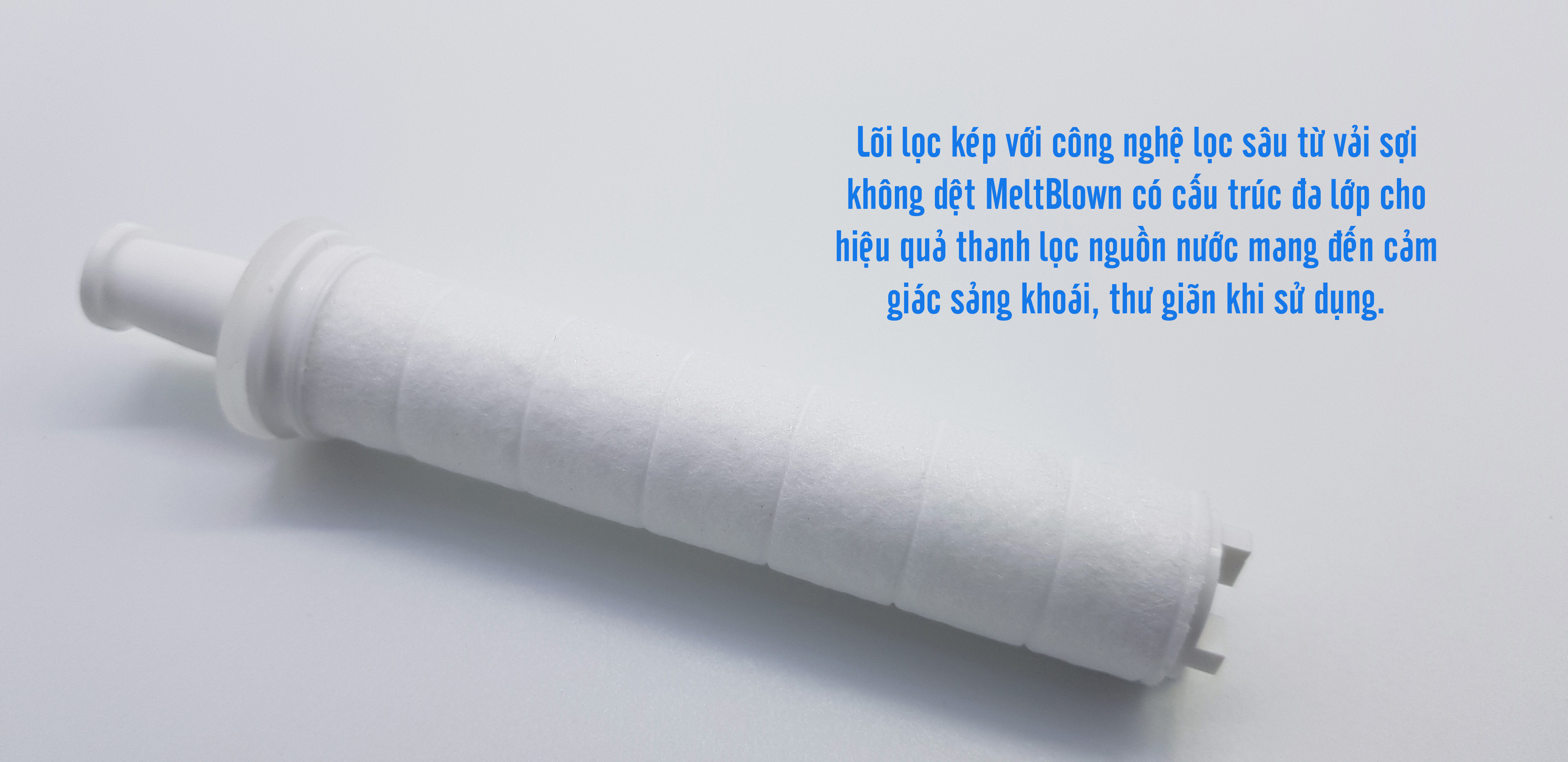 SET HAI VÒI SEN LÕI LỌC KÉP IONPOLIS V KÈM HAI LOẠI LÕI LỌC