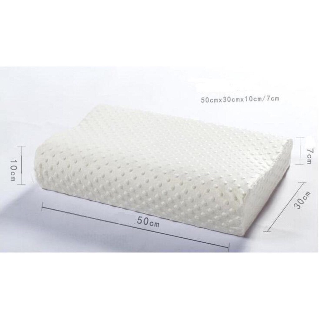 Gối nằm 50 x 30 cm cao su non êm dịu thoải mái