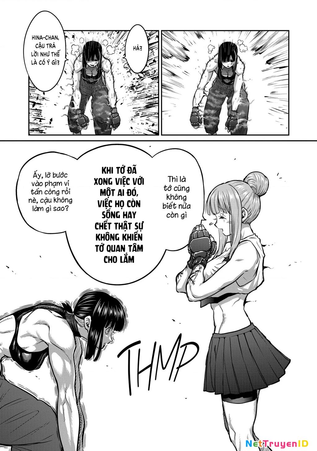 isshou senkin - sàn đấu điên rồ chapter 45 9