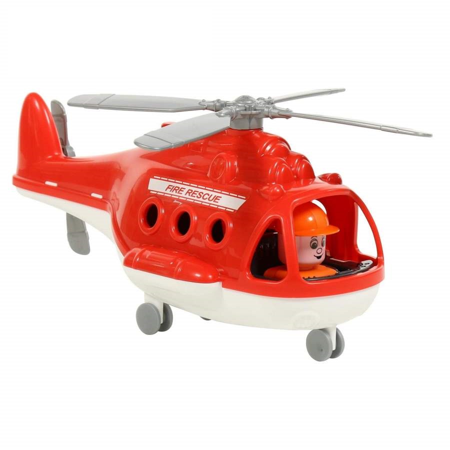 Máy bay trực thăng cứu hỏa Alpha đồ chơi - Polesie Toys